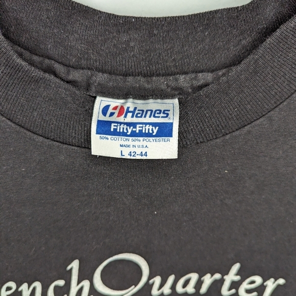Vintage Hanes Fifty-Fifty New Orleans French Corner street view graphic Men's L - Picture 3 of 5